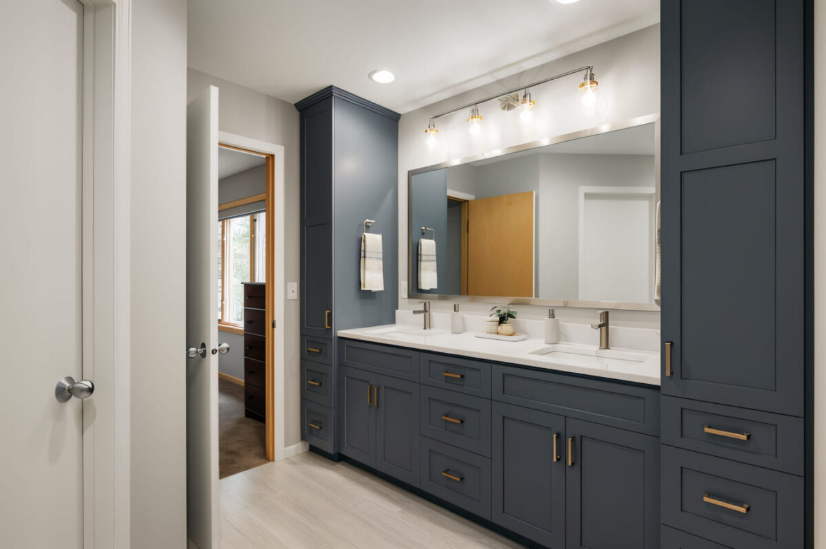 Residential Interior Painting Bathroom Cabinets Plymouth, MN